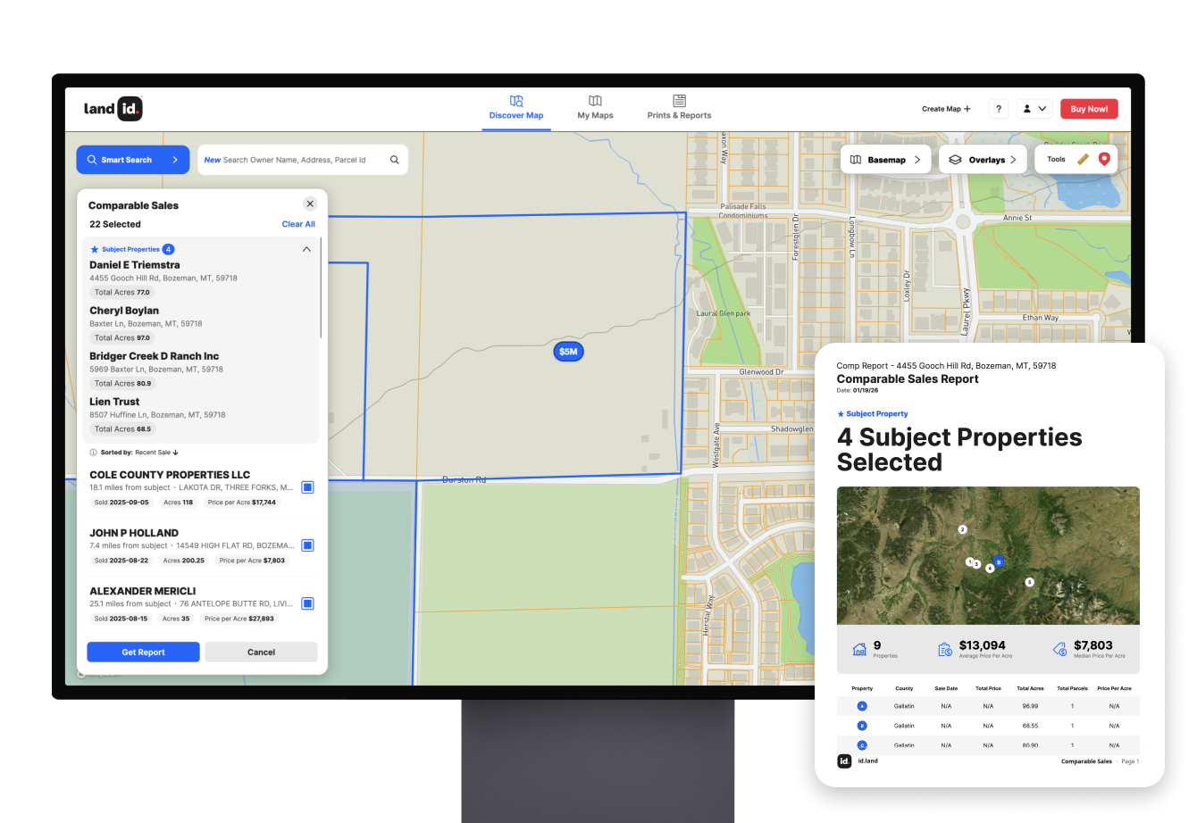 Generate A Comparable Sales Report